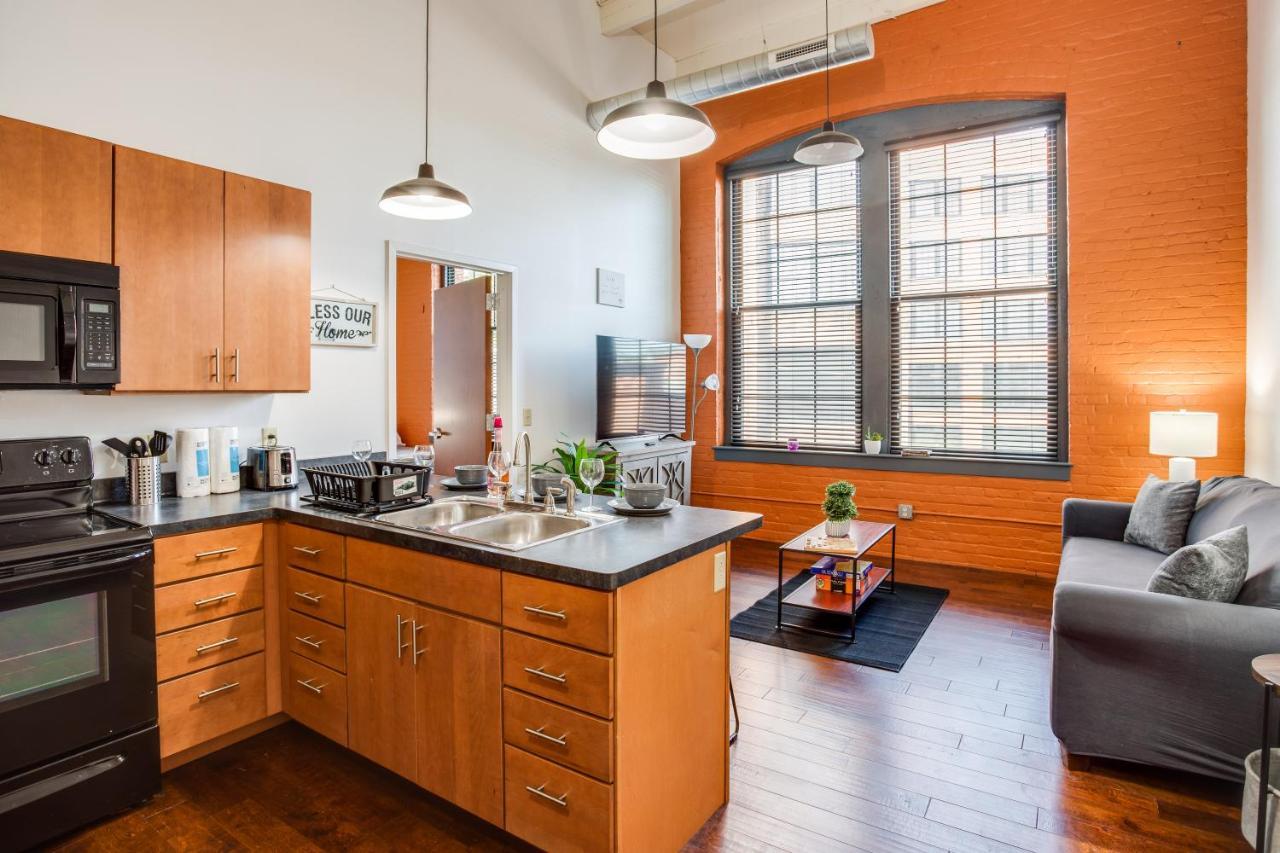 로체스터 Ny Style Centric Loft With King Bed By Park Ave 아파트 외부 사진